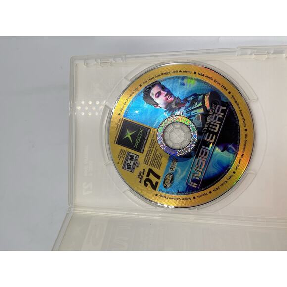 Jan 2004 Official Xbox Demo Disc #27 Deus Ex Invisible War Spongebob Squarepants - Picture 4 of 6